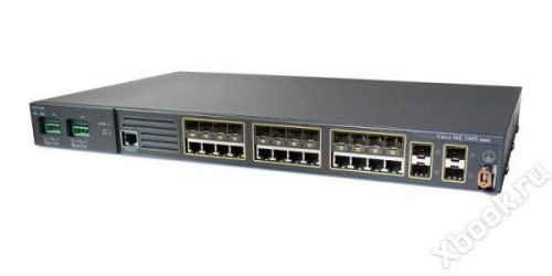 Cisco ME-3400G-12CS-D вид спереди