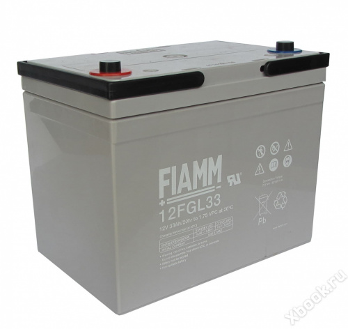 FIAMM 12FGL33 вид спереди