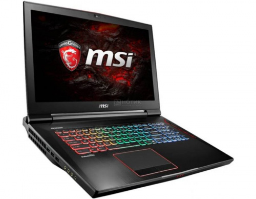 Ноутбук для игр MSI GT75 8RG-281RU Titan 9S7-17A311-281 вид сбоку