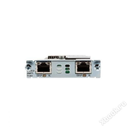Cisco VWIC3-2MFT-T1/E1 вид спереди