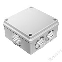 Коробка распаячная наружная 100х100х50 (60шт) (40-0300)