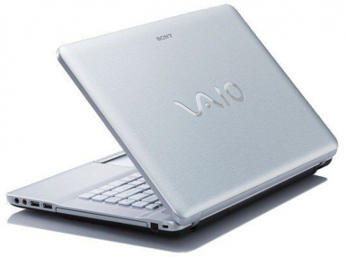 Sony VAIO VGN-NW2ERE Silver вид боковой панели