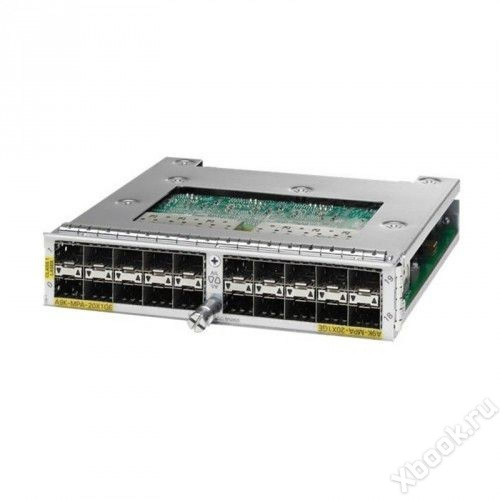 Cisco A9K-MPA-20X1GE вид спереди