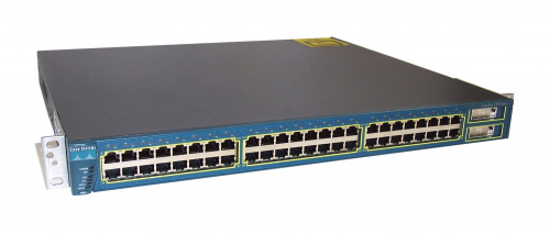 Cisco Catalyst WS-C3550-48-SMI / EMI вид спереди