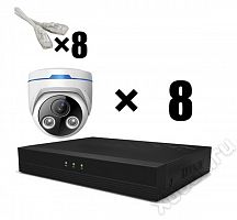 AltCam Комплект IP "Дом" на 8 камер