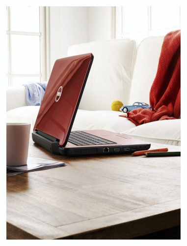 DELL INSPIRON N5040 Red вид сверху