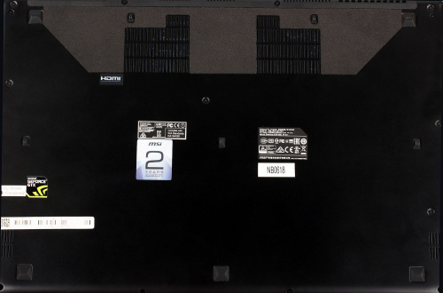 MSI GS60 2PC Ghost (9S7-16H212-289) вид сверху