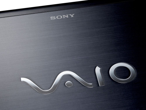 Sony VAIO VPC-Z13X9R Black вид сверху