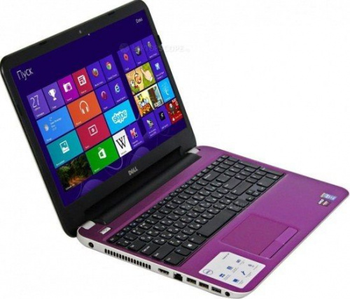 DELL INSPIRON 5537 Pink задняя часть