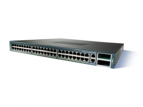 Cisco WS-C4948-10GE-E вид спереди