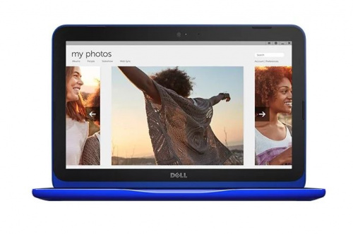 Dell Inspiron 3162-3065 Синий вид спереди