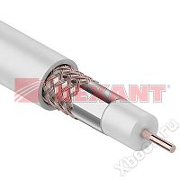REXANT Кабель RG-6U+CU 48*(75 Ом) 305м белый (01-2231)