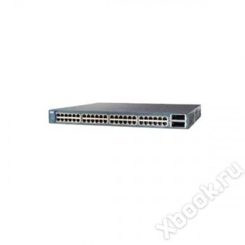 Cisco WS-C3560E-48PD-SF вид спереди