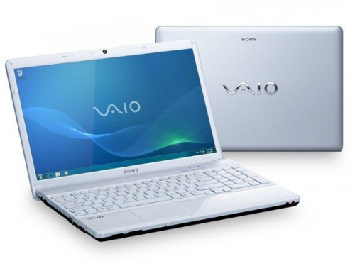 Sony VAIO VPC-EB2E9R/W Белый вид спереди