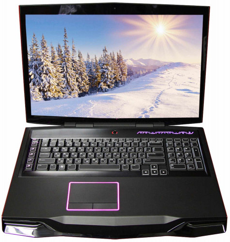 DELL ALIENWARE M18x (i7 3920XM GeForce SLI GTX 680M) вид сбоку